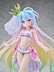 FuRyu No Game No Life TENITOL TALL Shiro Mizugi Dress Ver. Plastic Figure gallery thumbnail