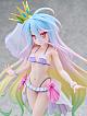 FuRyu No Game No Life TENITOL TALL Shiro Mizugi Dress Ver. Plastic Figure gallery thumbnail