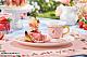 RIBOSE DLC Series Tea Time Cats Orange Cat Plastic Figure gallery thumbnail