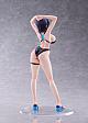 AMAKUNI Swimsuit Silhouette Kenzaki Kasumi Kyouei Mizugi Ver. design by Harukon 1/7 Plastic Figure gallery thumbnail