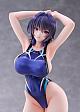 AMAKUNI Swimsuit Silhouette Kenzaki Kasumi Kyouei Mizugi Ver. design by Harukon 1/7 Plastic Figure gallery thumbnail