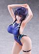 AMAKUNI Swimsuit Silhouette Kenzaki Kasumi Kyouei Mizugi Ver. design by Harukon 1/7 Plastic Figure gallery thumbnail