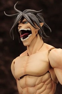KOTOBUKIYA Attack on Titan Eren Yeager Kyojin Ver. Plastic Kit (Re-release)